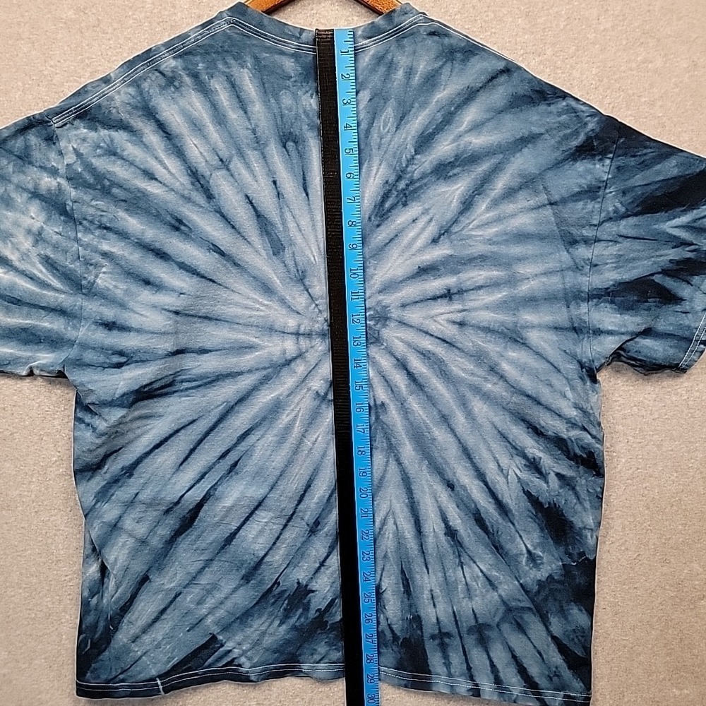 BACKSTREET BOYS T-Shirt Mens Large Graphic Tee Blue Tie Dye Retro All Cotton BSB - Picture 7 of 8